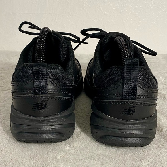 New Balance Industrial Black Leather Work Sneakers Women’s Size 9.5 2E (Wide) - Picture 5 of 11